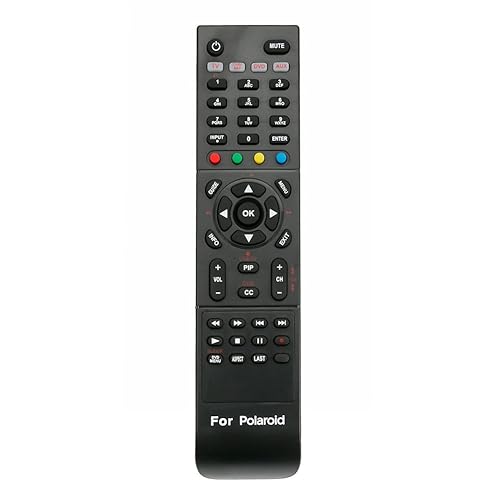 RC-201 Replaced Remote fit for Polaroid TV TLA04641 TDX-03211C 845C45GF1XAPH FLX374 TDX02611C TDX03211C FLM-4034B FLM-4234BH TDA-03211C TDX-01930B