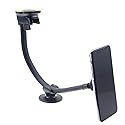 Car Mount Magnetic Holder Compatible with Cricket Magic 5G/Innovate E 5G/Dream 5G, Dash Windshield Strong Grip Long Gooseneck Strong Magnets