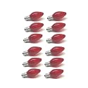 UI PRO TOOLS Red Color Night Light Bulb - 12PC