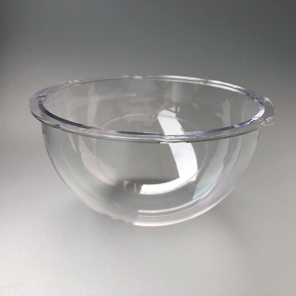 5 Inch Indoor Outdoor Acrylic Glass Clear Dome Cover Surveillance Security CCTV Camera Dome Housing Transparent Case Plexiglass Hemisphere Monitoring