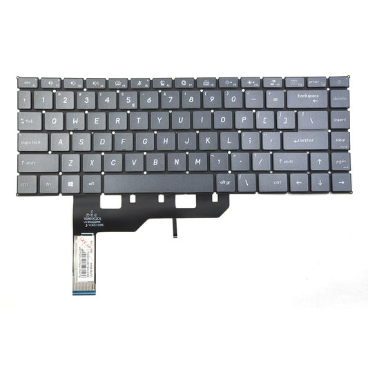 KGIGIBE Replacement Backlit Keyboard for MSI Prestige 14 A10SC A10RB A10RAS A10RBS MS-14C1 MS-14C2 Prestige 15 A10SC MS-16S3 Modern 15 A10M A10RAS