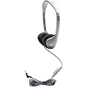 HamiltonBuhl Schoolmate On-Ear Stereo Headphone with Leatherette Cushions and in-line Volume (1)