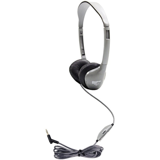 HamiltonBuhl Schoolmate On-Ear Stereo Headphone with Leatherette Cushions and in-line Volume (1)