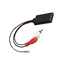 Wixine 1Pcs Car Universal Wireless Bluetooth Module Music Adapter RCA Aux Audio Cable