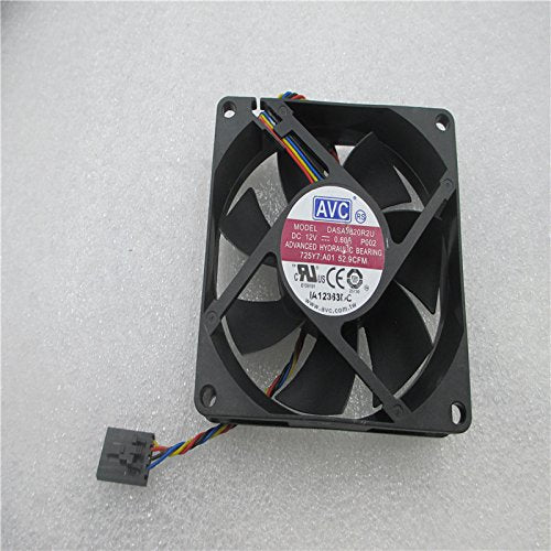 New Fan for New Dell Optiplex 990 AVC DASA0820R2U PVA080F12H 8020 80x80x20mm 8cm 12V Front Fan 0725Y7 725Y7