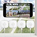 Girafit 2K Window Camera,2.4GHz & 5GHz WiFi Indoor Cameras for Home Security with ChroMax Al Color Night Vision,Person & Motion Detection,Easy & Quick