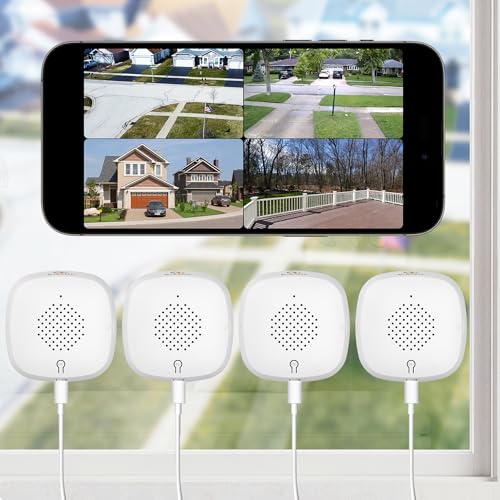 Girafit 2K Window Camera,2.4GHz & 5GHz WiFi Indoor Cameras for Home Security with ChroMax Al Color Night Vision,Person & Motion Detection,Easy & Quick