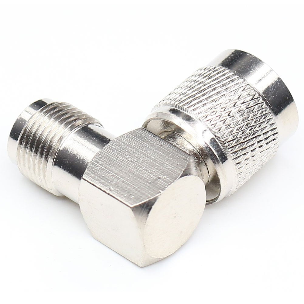 ANHAN Right Angle TNC Male to Female Adapter RF 90 Degree Coax Connector L Type TNC Connectors (5Packs)