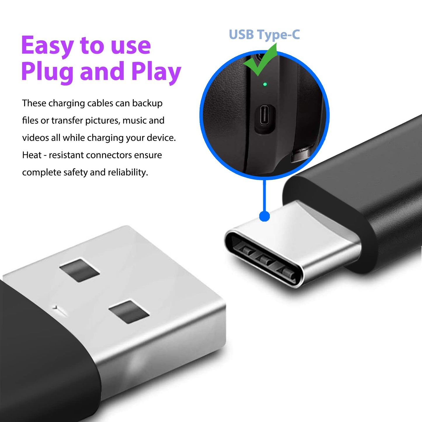 ycwwzzh 5ft USB-C Charger Cord Charging Cable Compatible with Barnes & Noble Nook GlowLight 4 (2021) / Nook GlowLight 4e (2022) 6"/ Nook Glowlight 4