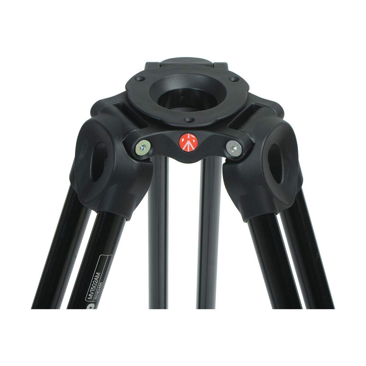 Manfrotto MVT502AM Video Tripod with Telescopic Twin Legs (Black)