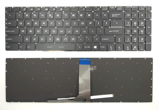 Replacement Backlit Keyboard for MSI GS60 GS70 GS63VR GS73VR GT62 GT62VR GT72 GT72VR GT73VR CR62 CR72 CX62 CX72