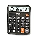TRULY 12-Digit Desktop Calculator with Large Display, Big Buttons, Dual Power (Solar + Battery), Metal Finish, Ideal for Office, Home, School - 837A