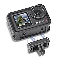 SUREWO Magnetic Mount for DJI Action 5 Pro/4/3 - Quick Release Adapter Compatible with DJI Action 5 Pro/4/Action 3 - Tripod, Selfie, Vlogging, YouTube