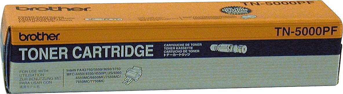 Brother TN5000PF Black Toner Cartridge - Retail Packaging
