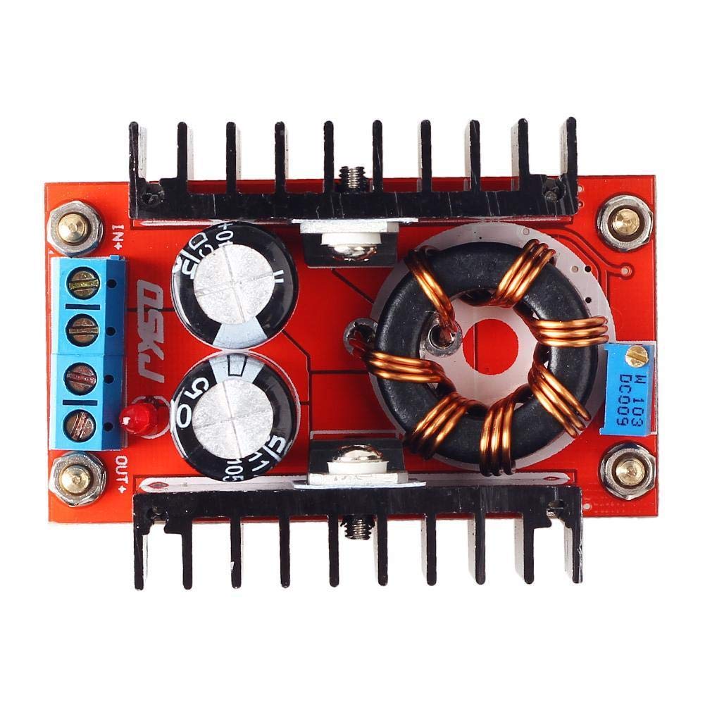 150W DC-DC Step Up Converter 12-32V in to 12-35V Out Adjustable Voltage Power Supply Boost Module