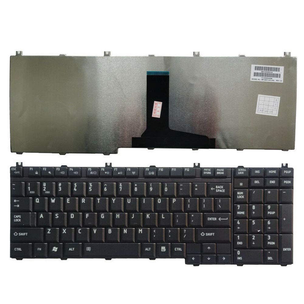 Laptop Replacement Keyboard Compatible for Toshiba Satellite P505-S8011 P505-S8940 P505-S8941 L505-S5971 L505-S5982 L505-S5984 L505D-ES5025 US Layout