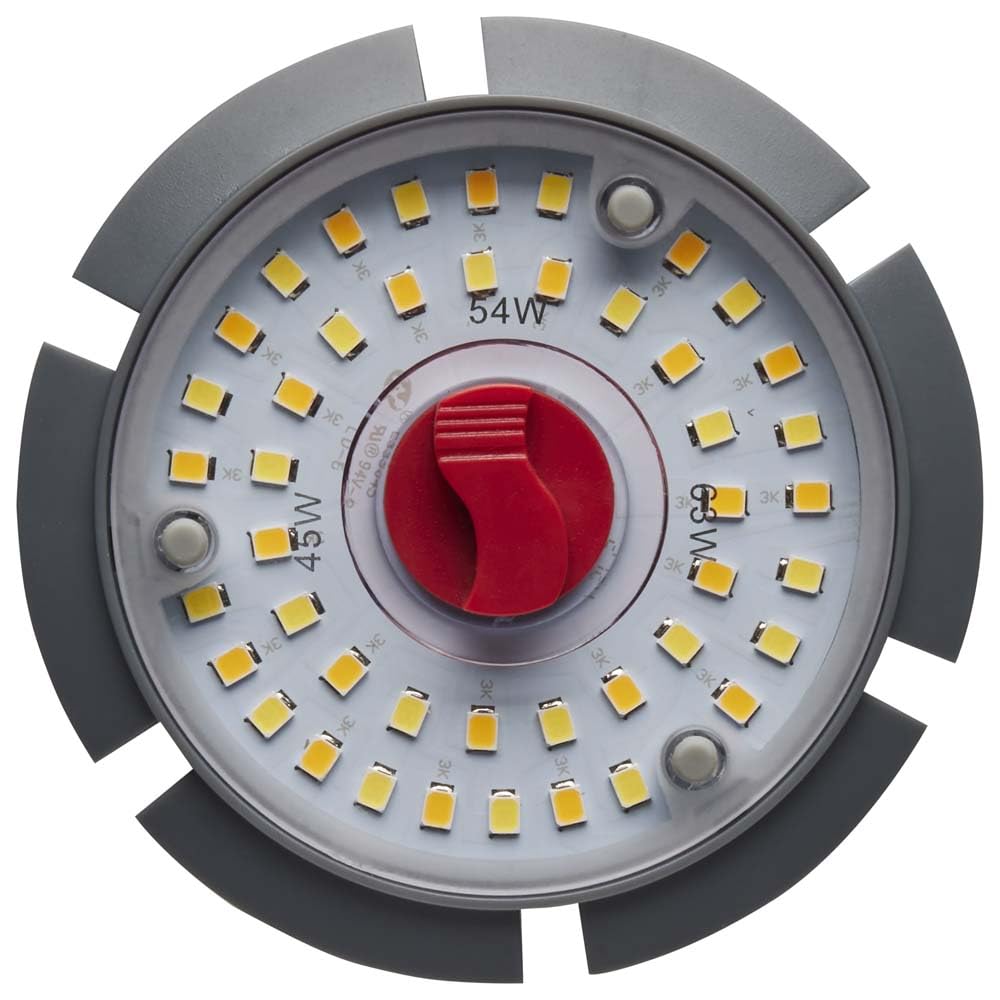 Satco S23150, Selectable LED Corncob Bulb, EX39 Base, Replacement Bulb, 63W