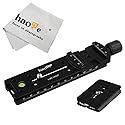 Haoge 140mm Nodal Slide Double Dovetail Focusing Rail Plate with Metal Quick Release Clamp and 60mm Plate for Camera Panoramic Panorama Close Up Macro