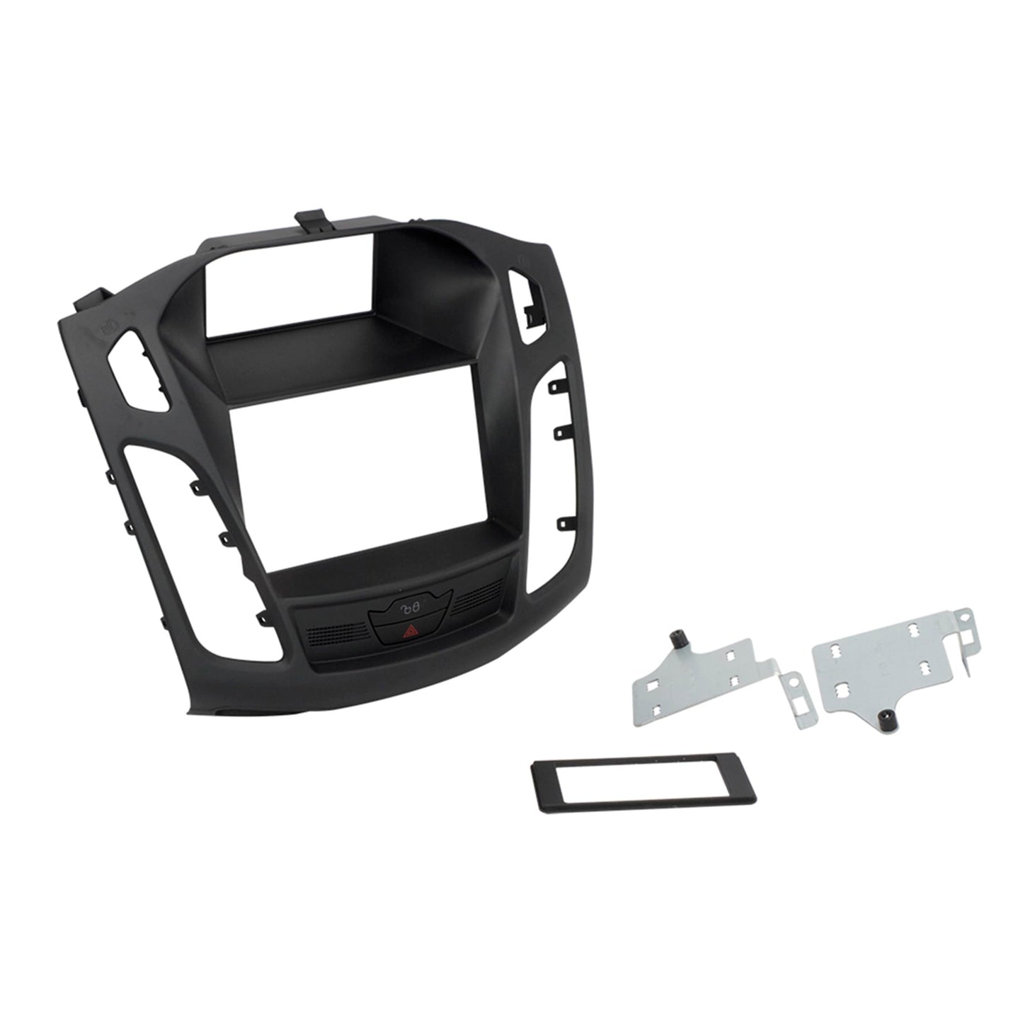 Scosche FD6200B Double DIN Radio Installation Dash Kit Compatible with Select 2012-14 Ford Focus - Non Factory Navigation Models Only - Car Stereo
