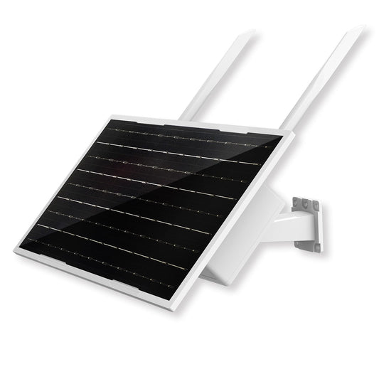 Solar Outdoor WiFi Extender, Coverage Up to 200 Feet,2.4G WiFi Extender,Wireless Signal Booster, WiFi Repeater 300Mbps,WiFi Amplifier with 27000mAh