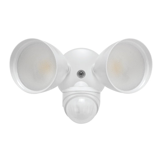 Maxxima Outdoor LED Security Light, White, Photocell, 2000 Lumens, 5CCT