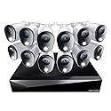 Night Owl 2-Way Audio 20 Channel DVR Video Home Security Camera System with (12) Wired 1080p HD Indoor/Outdoor Deterrence Cameras and 1TB Hard Drive