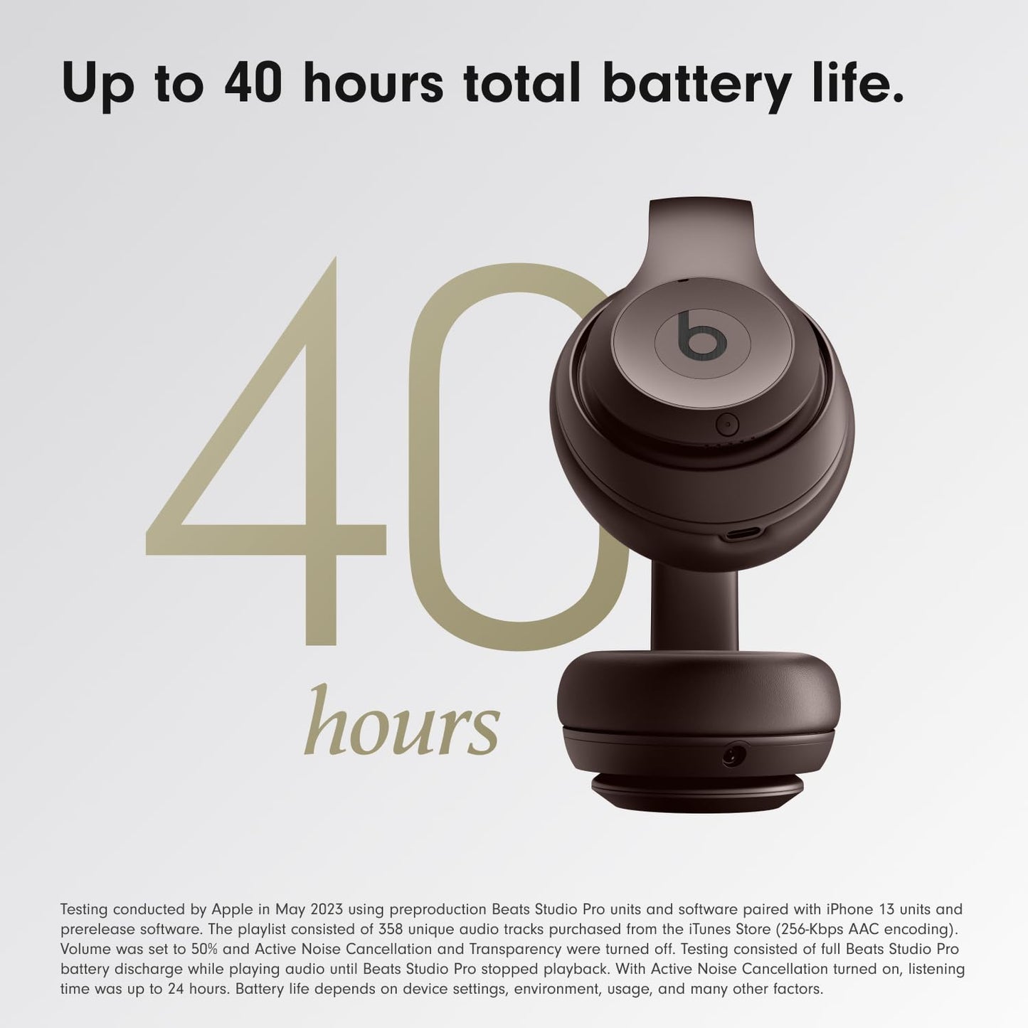 Beats Studio Pro - Premium Wireless Over-Ear Headphones- Up to 40-Hour Battery Life, Active Noise Cancelling, USB-C Lossless Audio, Apple & Android…
