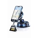 MVGLO Magnetic Car Phone Mount with Vacuum Suction, 108+ lbs Strong Hold, 360° Rotation, Dashboard & Windshield Holder for iPhone 15, 14, 13, 12