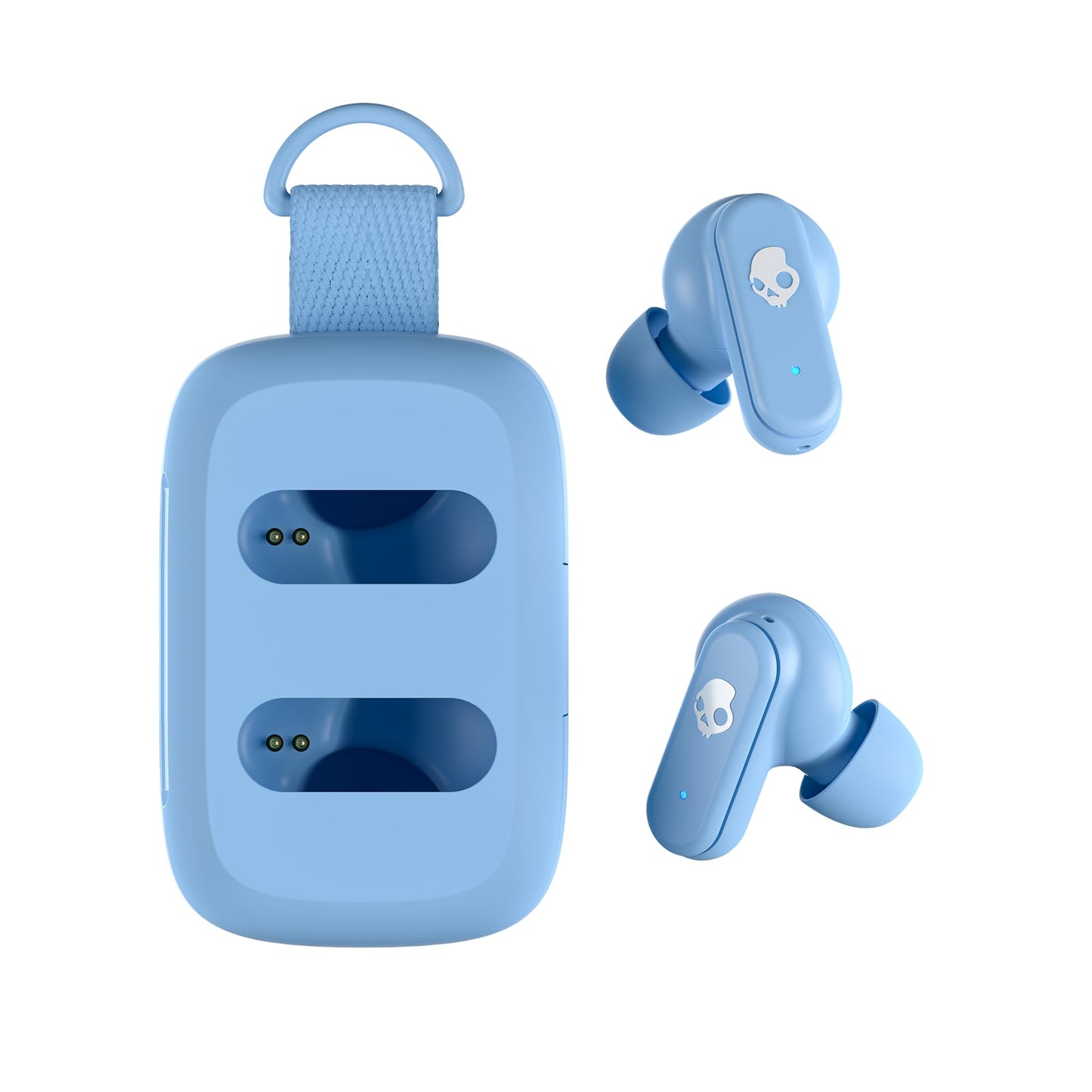 Skullcandy Dime 3 Wireless In-Ear Bluetooth Earbuds - Preppy Blue