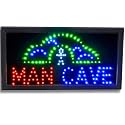 10"X9" LIGHTP "MAN CAVE" SIGN