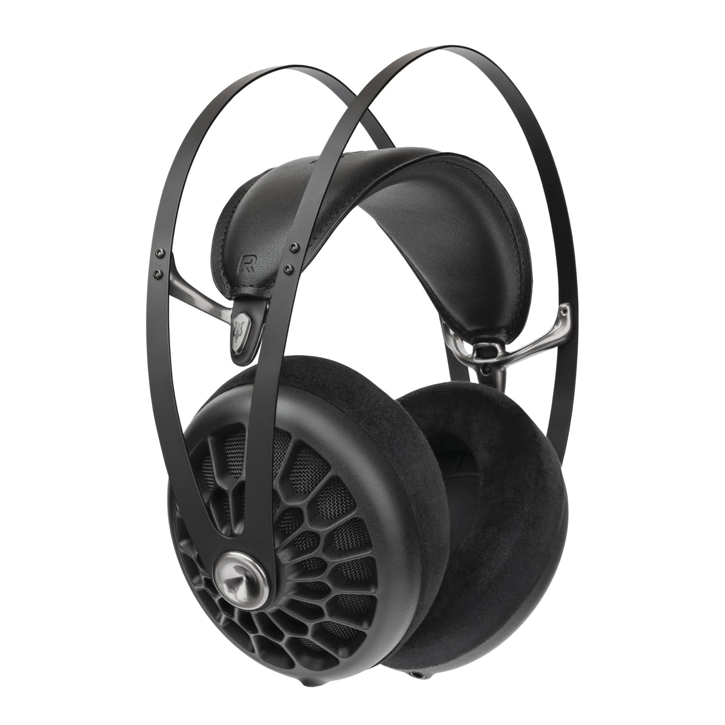MEZE AUDIO 105 AER | Wired Over-The-Ear Lightweight Audiophile Open-Back Headphones | 50mm Dynamic Drivers | Low Impedance 42 Ohms | Cables…