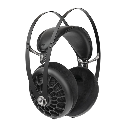 MEZE AUDIO 105 AER | Wired Over-The-Ear Lightweight Audiophile Open-Back Headphones | 50mm Dynamic Drivers | Low Impedance 42 Ohms | Cables…