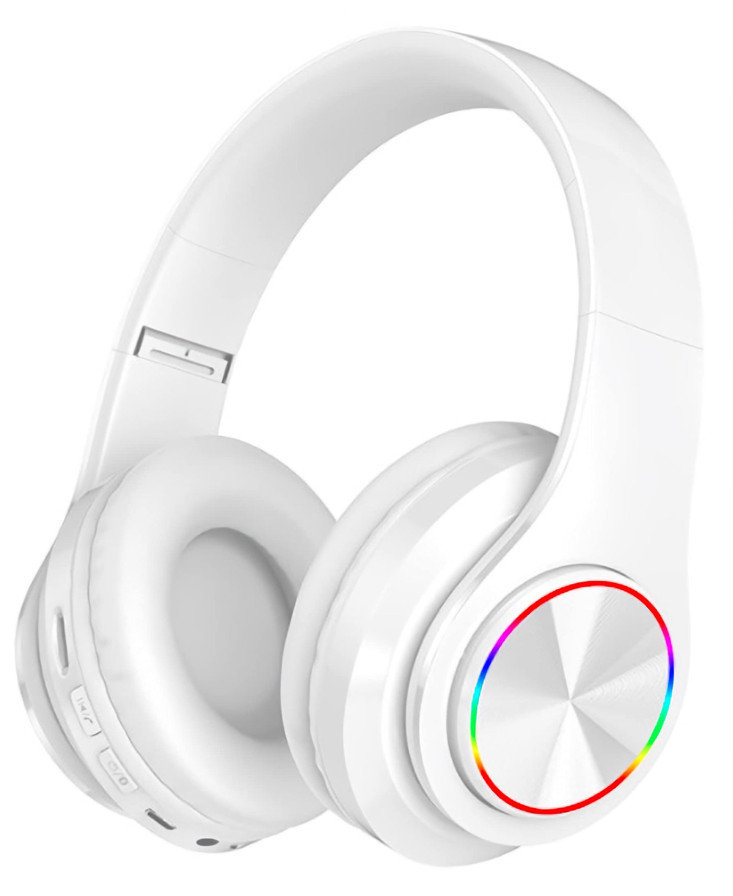 Fragolucyou Wireless Bluetooth Headphones-Colorful Lights,Foldable,Bluetooth 5.0,10 m Range,Stereo Surround,Built-in Microphone,Comfortable affixed…