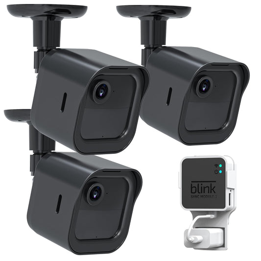 3Pack Blink Outdoo 4 Camera Mount Bracket,Compatible with Blink Outdoor 4 Camera and Blink Battery Extension Pack,Blink Outdoor 4 (4th Gen)