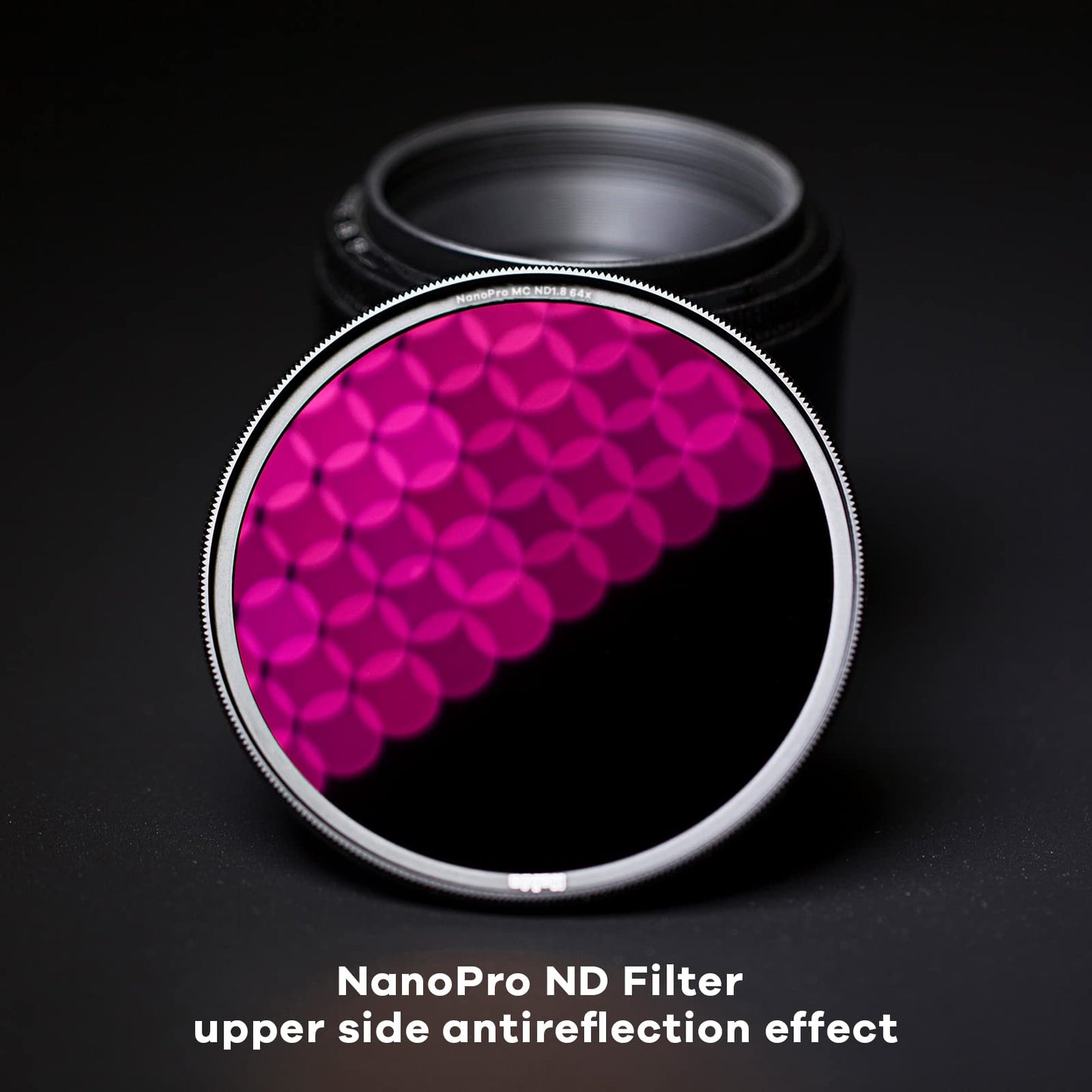Haida ND1.8 64x Nanopro Filter 6-Stop Multi-Coating Nano Coating Optical Glass Camera SLR Photographic Lens Neutral Density Filter (67mm)