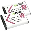 Wasabi Power Battery for Sony NP-BY1 and Sony HDR-AZ1 Action Cam Mini (2-Pack)