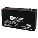 ML1.3-6 - 6 Volt 1.3 AH, F1 Terminal, Rechargeable SLA AGM Battery