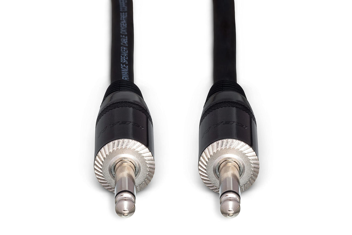 Hosa SKJ-405 Pro Speaker Cable, REAN 1/4 Inch TS to Same, 5 Feet