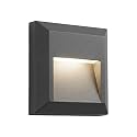 ZONK Outdoor Indoor Step Lights 110V-240V, Non-dimmable 4000K Stair Lights Outdoor Indoor, Waterproof IP65 Retaining Wall Lights for House, 1 Pack
