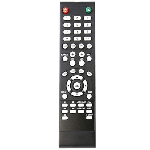 New Remote Control for Element TV ELEFW231 ELEFW40C ELEFW601 ELEFW605 ELEFW606