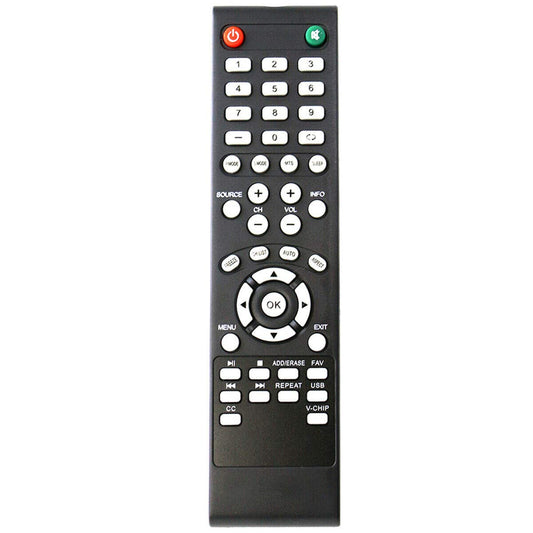 New Remote Control for Element TV ELEFW231 ELEFW40C ELEFW601 ELEFW605 ELEFW606