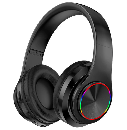 Fragolucyou Wireless Bluetooth Headphones-Colorful Lights,Foldable,Bluetooth 5.0,10 m Range,Stereo Surround,Built-in Microphone,Comfortable affixed…