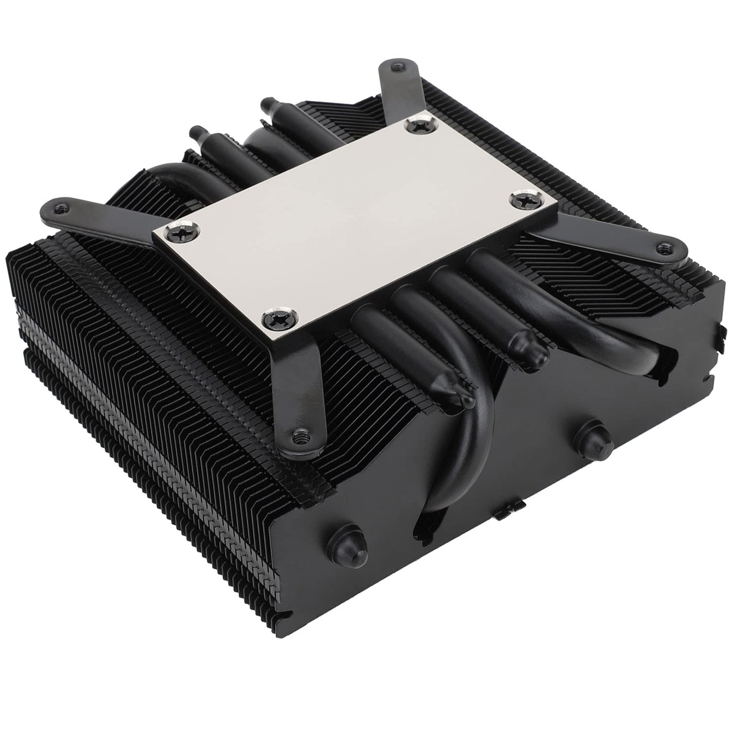 Thermalright AXP90-X53 Black Low Profile CPU Air Cooler, 53mm Height, with TL-9015B Slim PWM CPU Fan, ITX Heatsink Cooler, for AMD:AM4 AM5/Intel