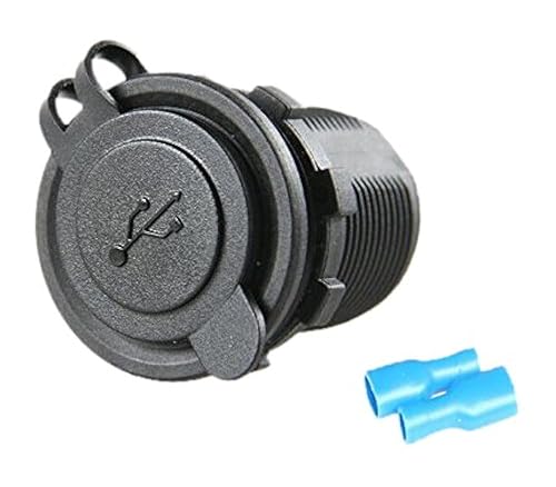 Bandc Power Outlet Dual USB Charger Socket 2.1a 1a for Car Boat Marine Mobile