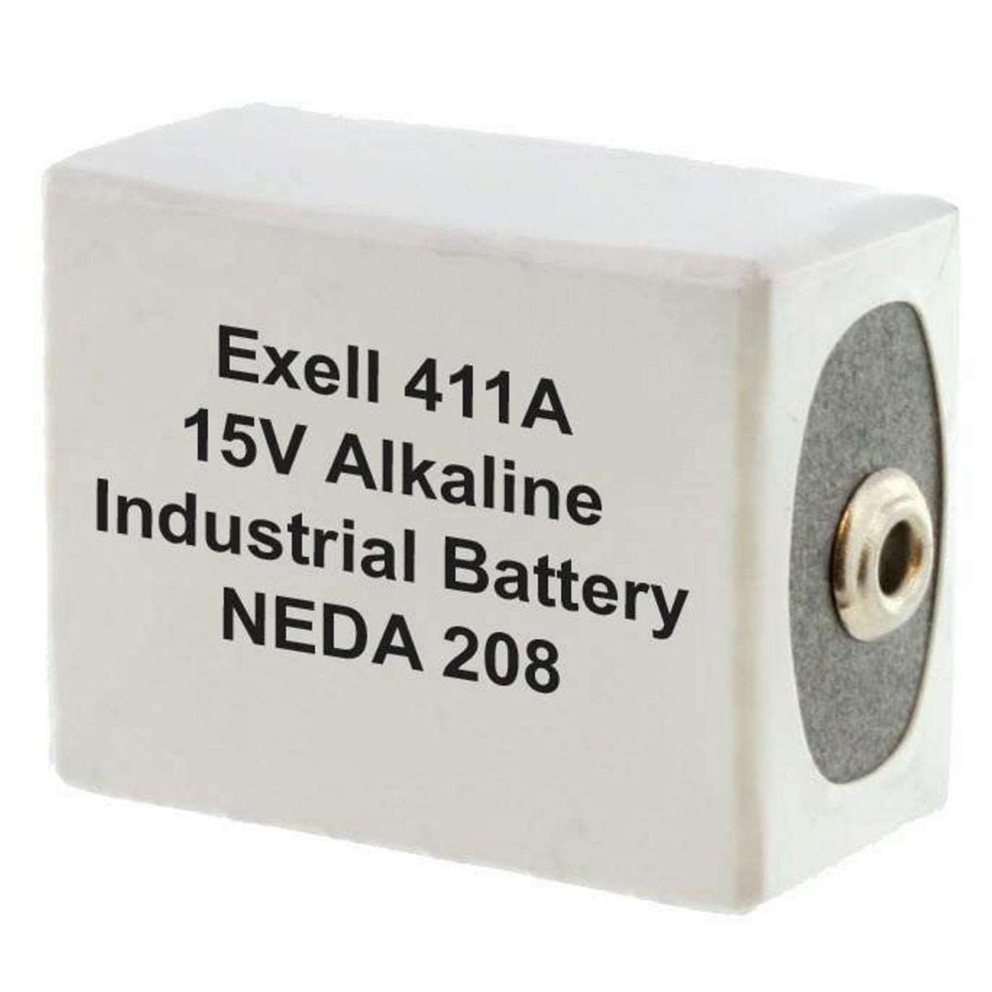 Exell 411A Alkaline 15V Battery Replaces NEDA 208, 10F20, BLR121, 411A ANSI 208 BA 331/U Burgess K10 Burgess U10 Eveready 10F20 Eveready B121…