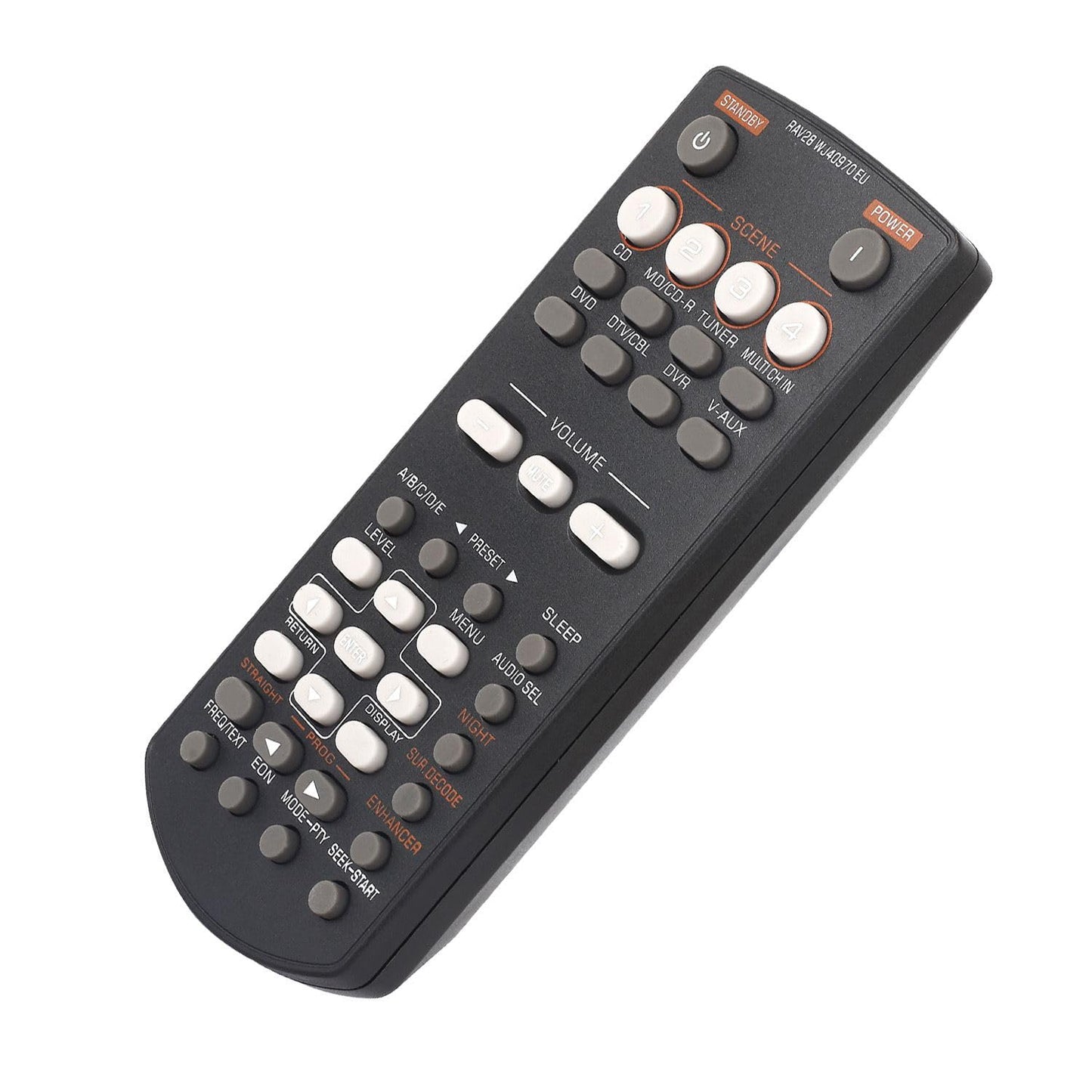 RAV28 WJ40970EU Replacement Remote Control for Yamaha Home Theater AV Receiver RAV34 RAV250 RX-V361 RX-V365 RX-V365BL RX-V363 RX-V463 HTR-6030