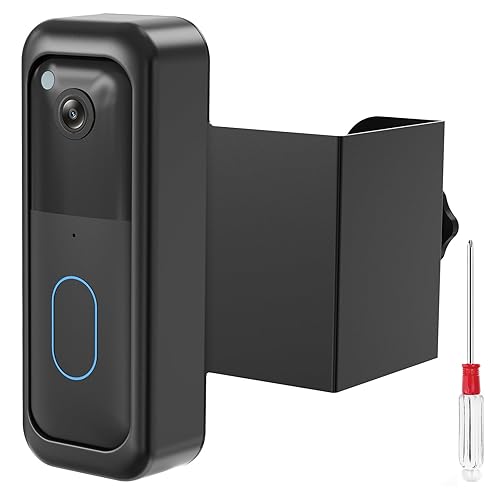 Blink Doorbell Mount, No-Drilling Anti-Theft Doorbell Mount Bracket for Blink Doorbell Camera(2nd Gen), Accessories for Apartments, Businesses, Not