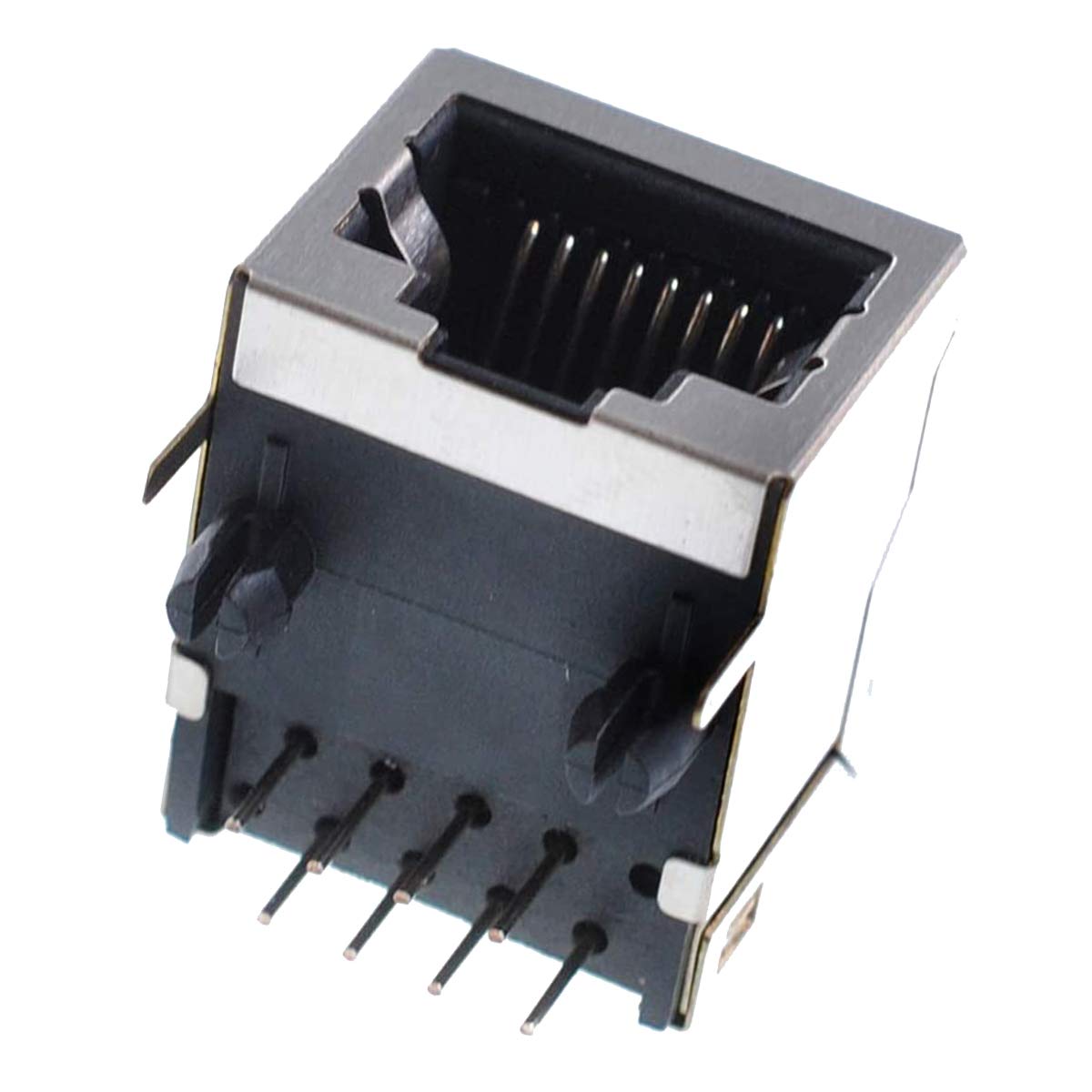 (Pack of 10) RJ45 8P8C Cnnector PCB Mounting Socket Connector for Ethernet Socket