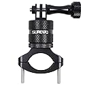 SUREWO Bike Mount for Action Cameras, Aluminum Handlebar Mount Compatible with GoPro Hero 13/12/11/10/9/8/7/6/5 Black, GoPro Max, DJI Osmo Action