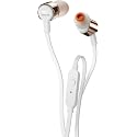 JBL Harman T290 Pure Bass Sound Sports Earbuds Wired 3,5mm Headphons - Rose Gold